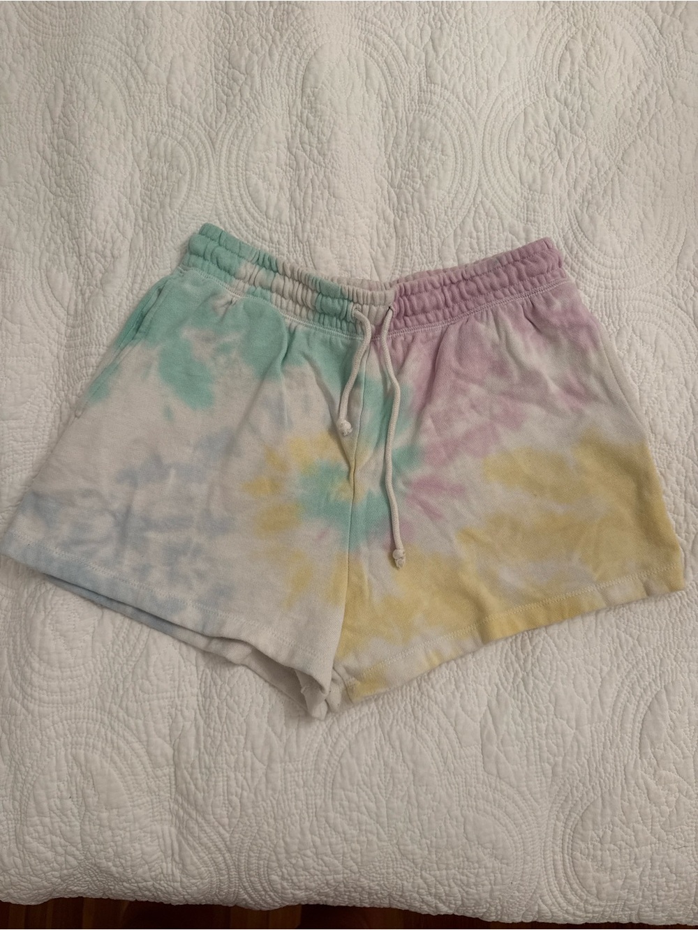 Aeropostale Pastel Tie-Dye Lounge Shorts